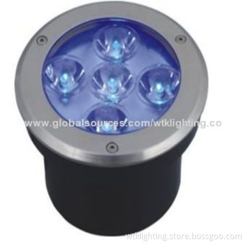5W LED Underground Lights, IP65 Protection Grade, 120 x 90mm, CE Certified/RoHS Directive-compliant